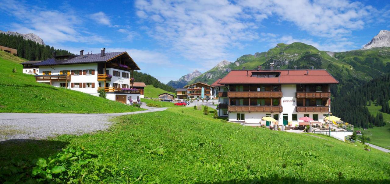 Hotel Restaurant Formarin Oberlech Eksteriør billede