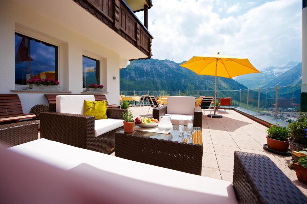 Hotel Restaurant Formarin Oberlech Eksteriør billede