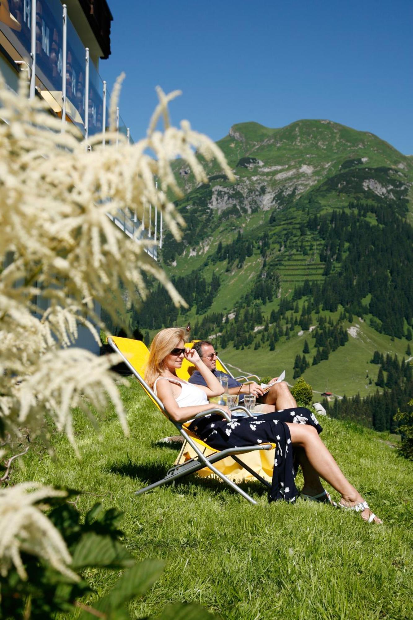 Hotel Restaurant Formarin Oberlech Eksteriør billede