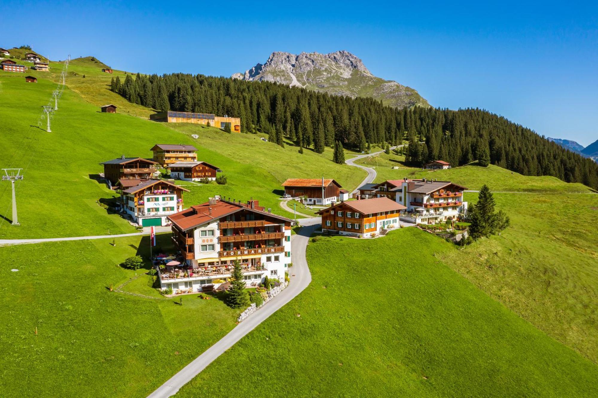 Hotel Restaurant Formarin Oberlech Eksteriør billede
